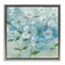 Stupell Industries Bountiful White Flowers Framed Floater Canvas Wall Art Design by Nan